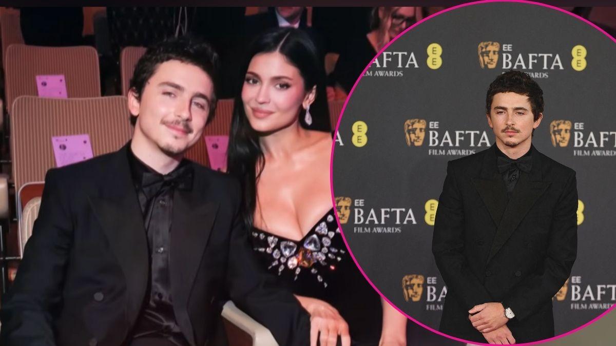 Composite photo of Timothée Chalamet and Kylie Jenner.