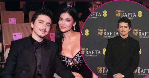 Composite photo of Timothée Chalamet and Kylie Jenner.