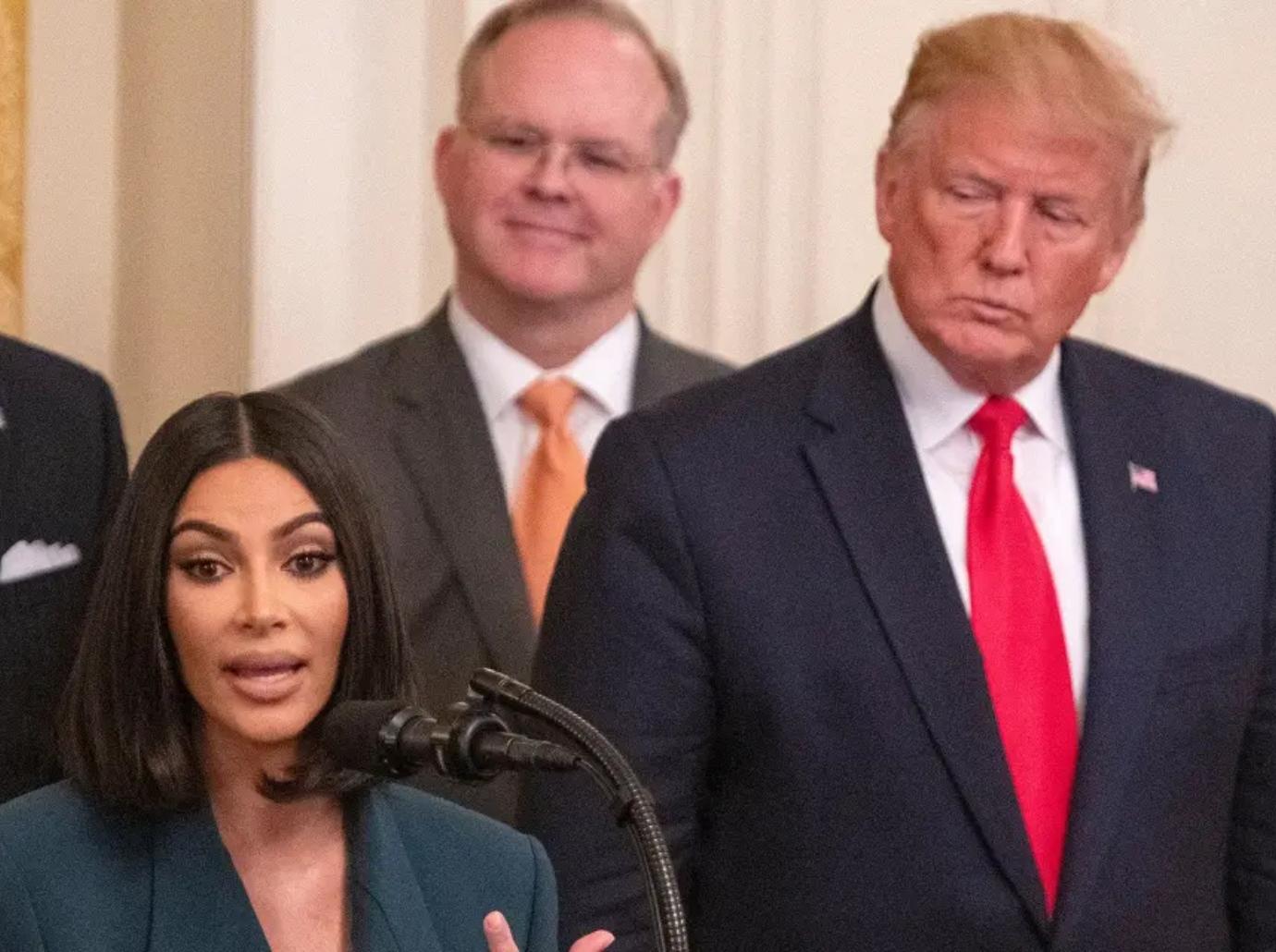 kim kardashian admits shes hoping to be first lady of the united states someday