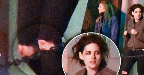Kristen Stewart Knee Bruises Dating Stella Maxwell