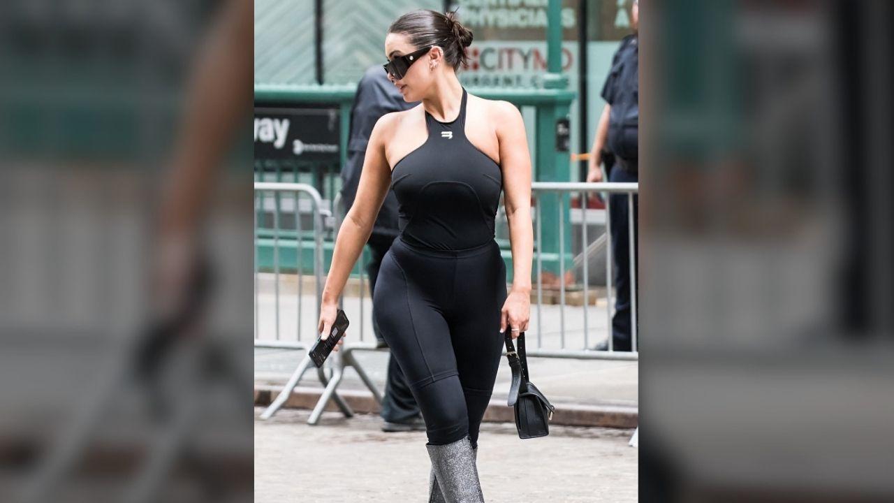 Photo of Bianca Censori claimed she declined an offer to do on-camera couple's therapy.