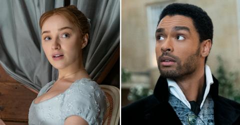 phoebe dynevor rege jean page relationship dating bridgerton