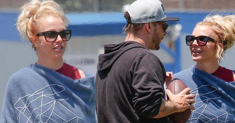 Britney Spears Kevin Federline Laugh Smile Date Day
