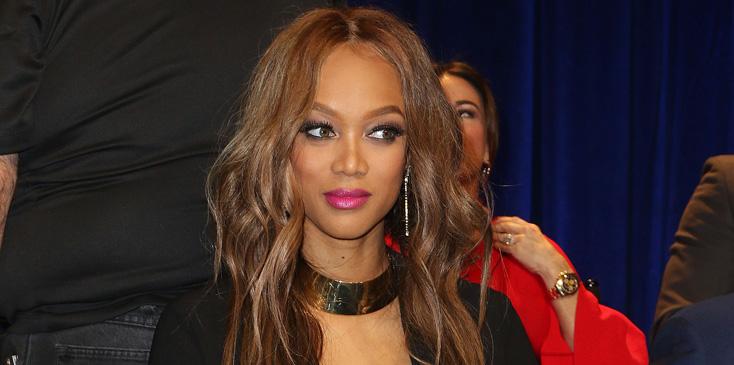 Tyra Banks at The New Celebrity Apprentice Press Conference in LA