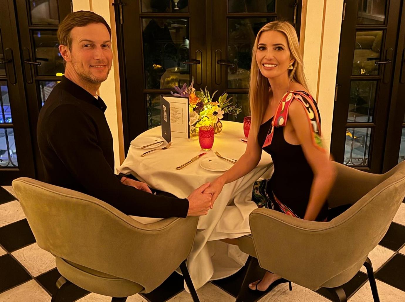 kim kardashian ivanka trump jared kushner birthday photos