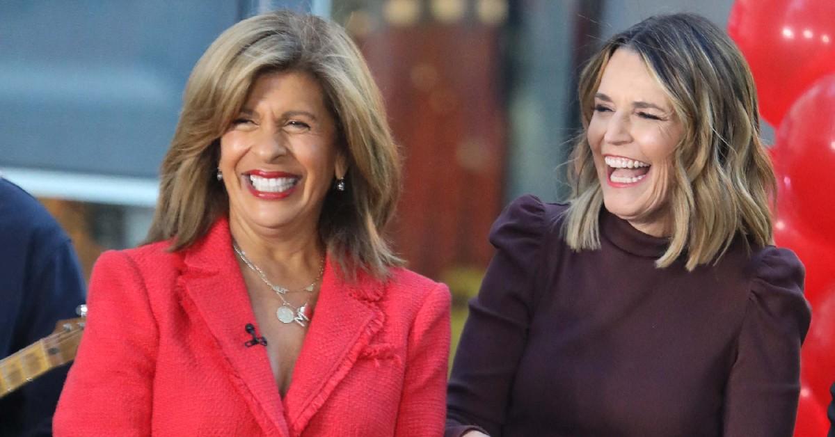 Photo of Hoda Kotb and Savannah Guthrie.