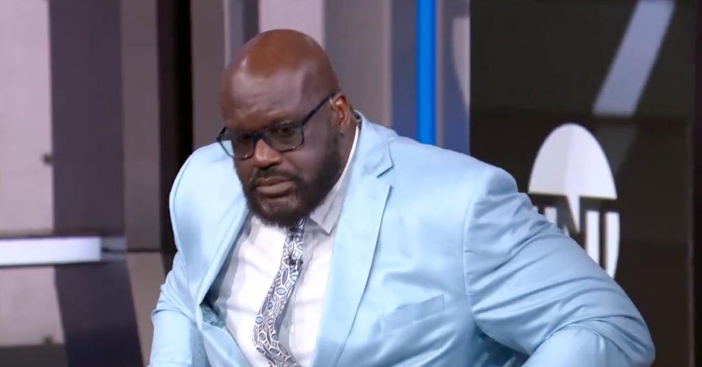 Shaquille O'Neal Has Bathroom Emergency On Live TV Broadcast Watch