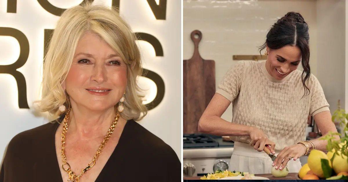 Composite photo of Martha Stewart and Meghan Markle