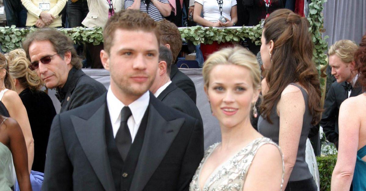 image of Ryan Phillippe and Reese Witherspoon married in 1999, had two kids, but split in 2006.