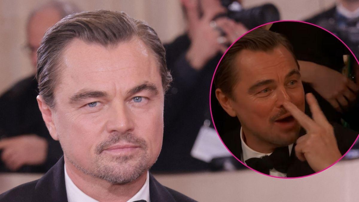 leonardo dicaprio refuses to name mystery chat at golden globes