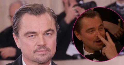 leonardo dicaprio refuses to name mystery chat at golden globes