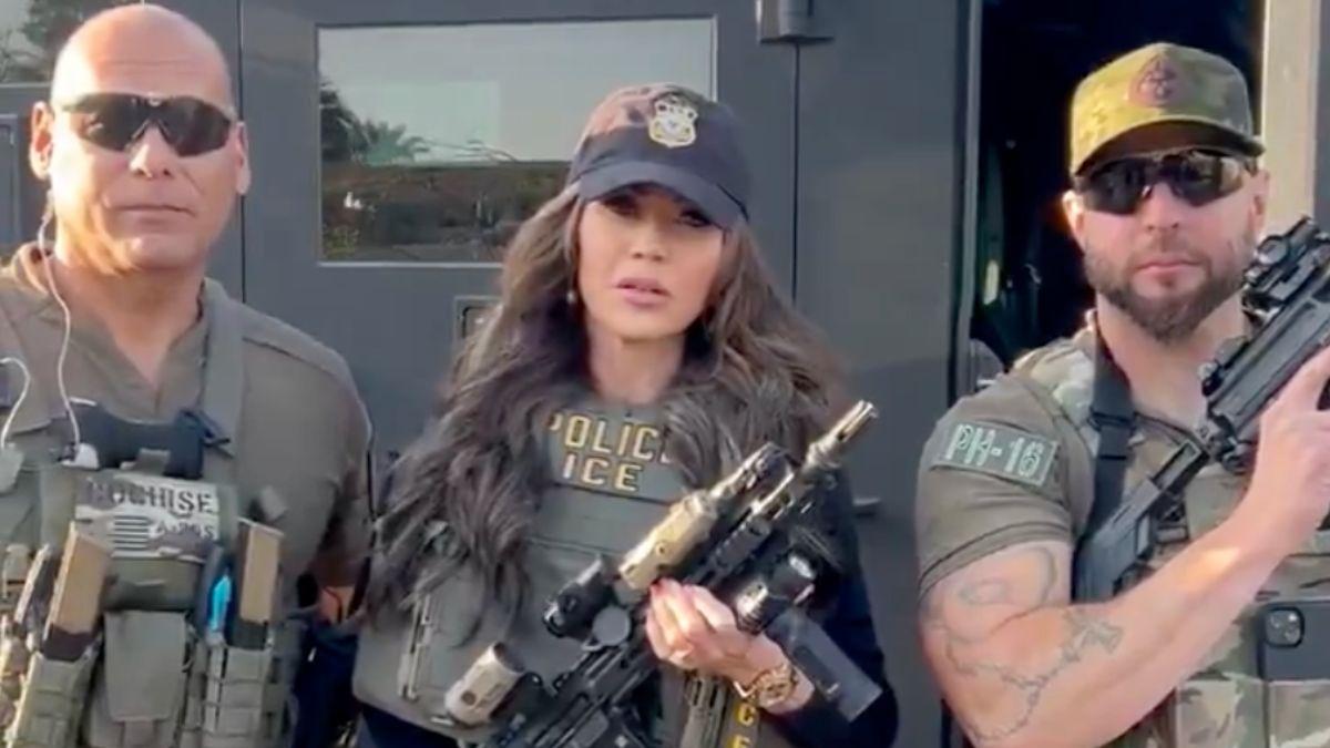 image of 'Bullet Barbie doesn’t know proper gun handling,' one person wrote on X.