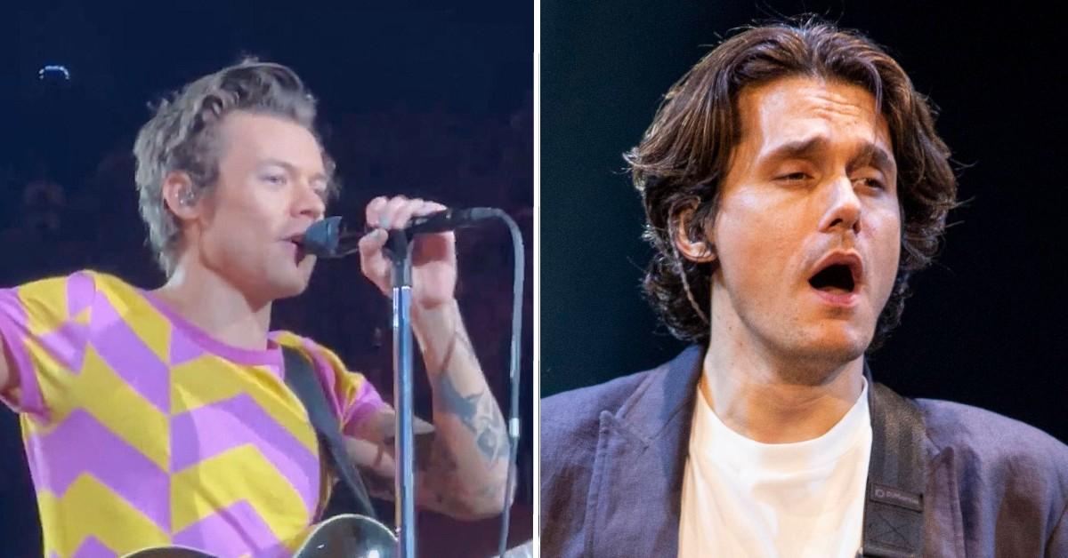 John Mayer Spotted Dancing At A Harry Styles' Concert