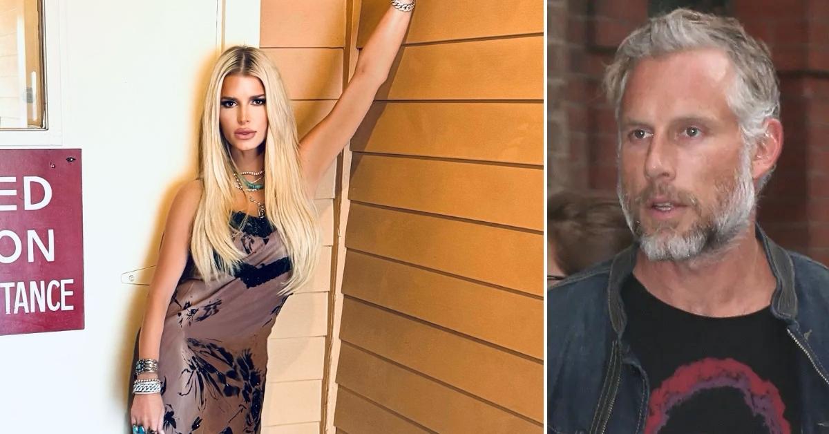 Composite photo of Jessica Simpson and Eric Johnson