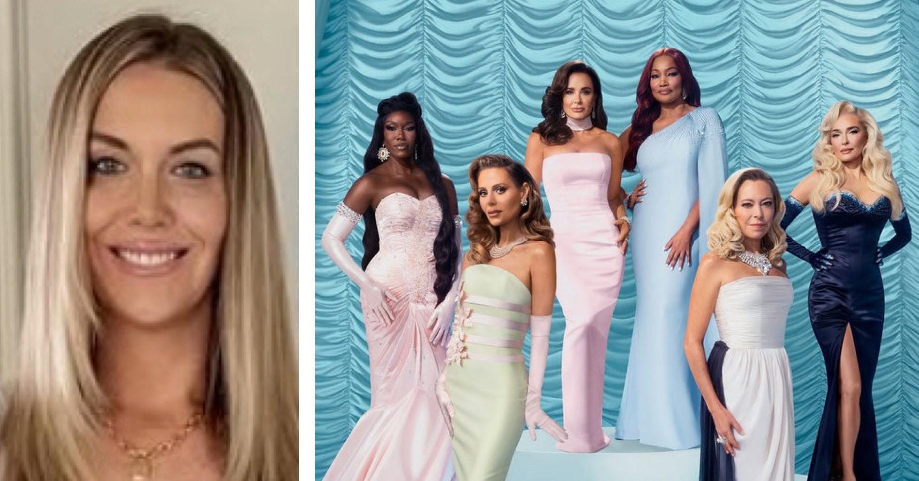 Composite photo of Lauren Sebastian and the cast of 'RHOBH.'