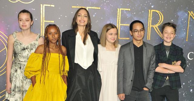 angelina jolie family pp