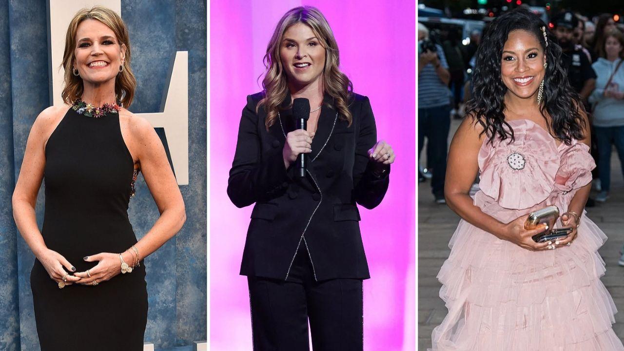 Jenna Bush Hager, Savannah Guthrie, Sheinelle Jones