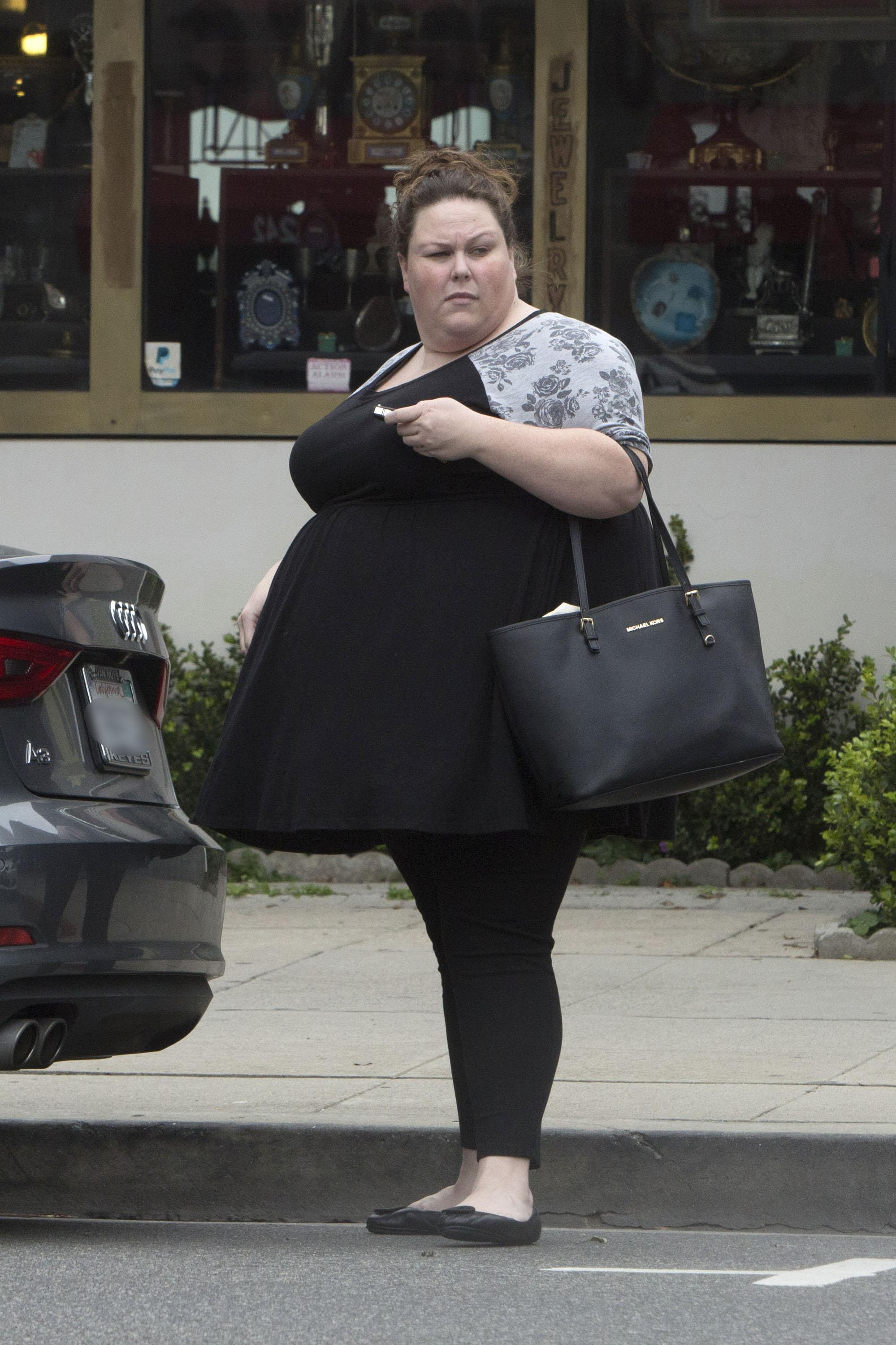 Exclusive&#8230; Chrissy Metz Shopping For Oscars Gown In Beverly Hills