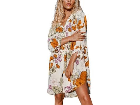 hilary duff floral dress amazon summer style shop