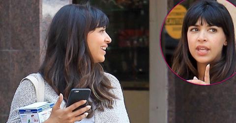 Hannah Simone Pregnant New Girl Photos Long