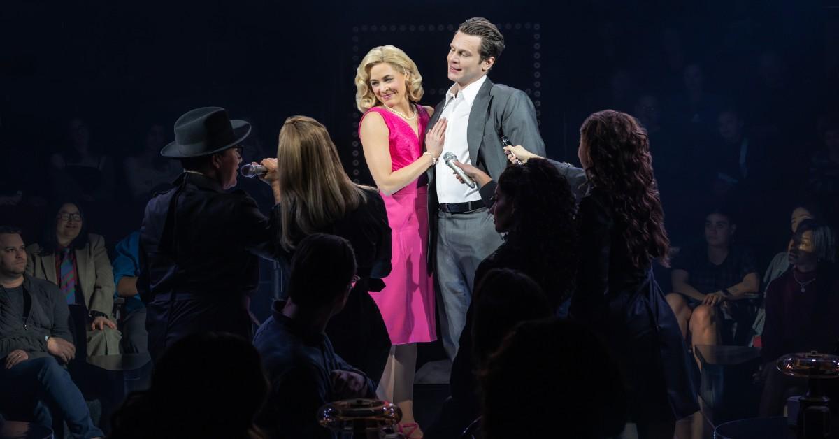 image of Jonathan Groff plays Bobby Darin in 'Just in Time.' 