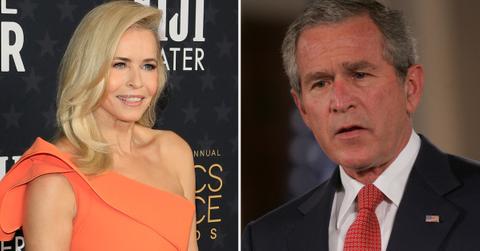 chelsea handler met george w bush long story