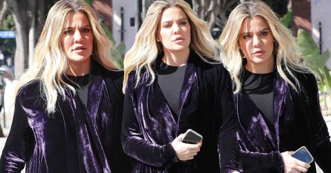 Khloe Kardashian Filming Hides Baby Bump