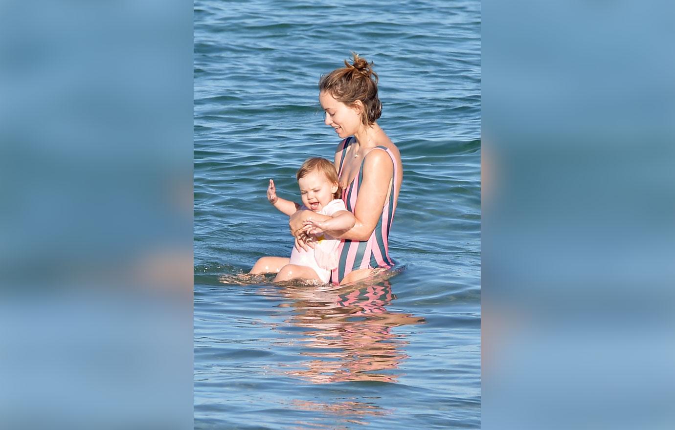 Olivia Wilde Beach Baby Hawaii