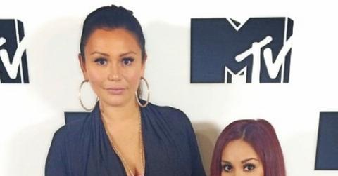 Nicole Snooki Polizzi and Jenni JWOWW Farley