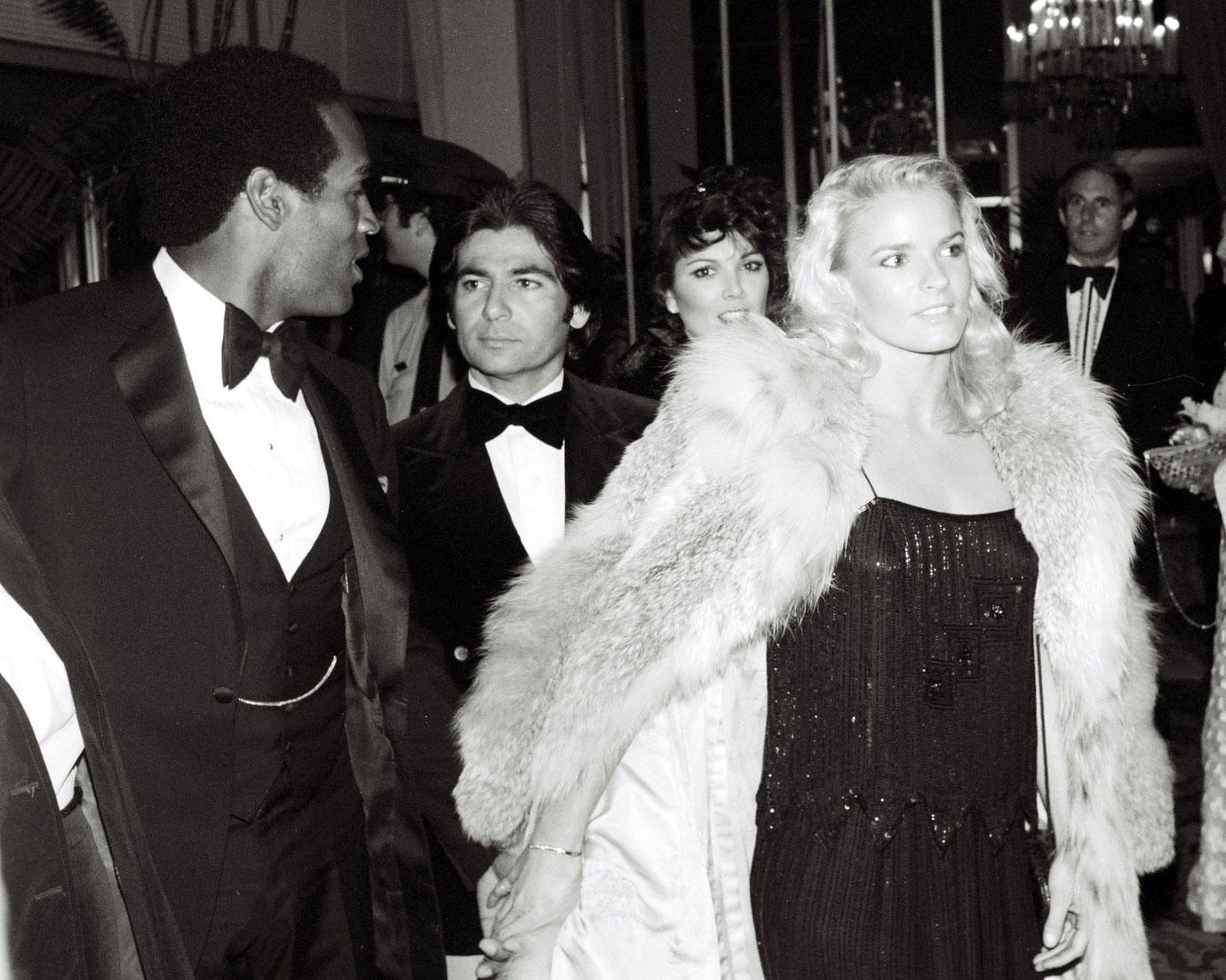 Nicole And O.J. Simpson With Robert Kardashian And Kris Jenner