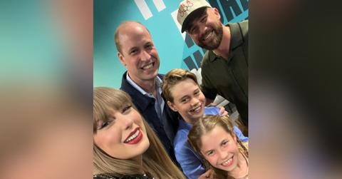 Photo of Taylor Swift, Prince William, Prince Louis, Princess Charlotte and Travis Kelce