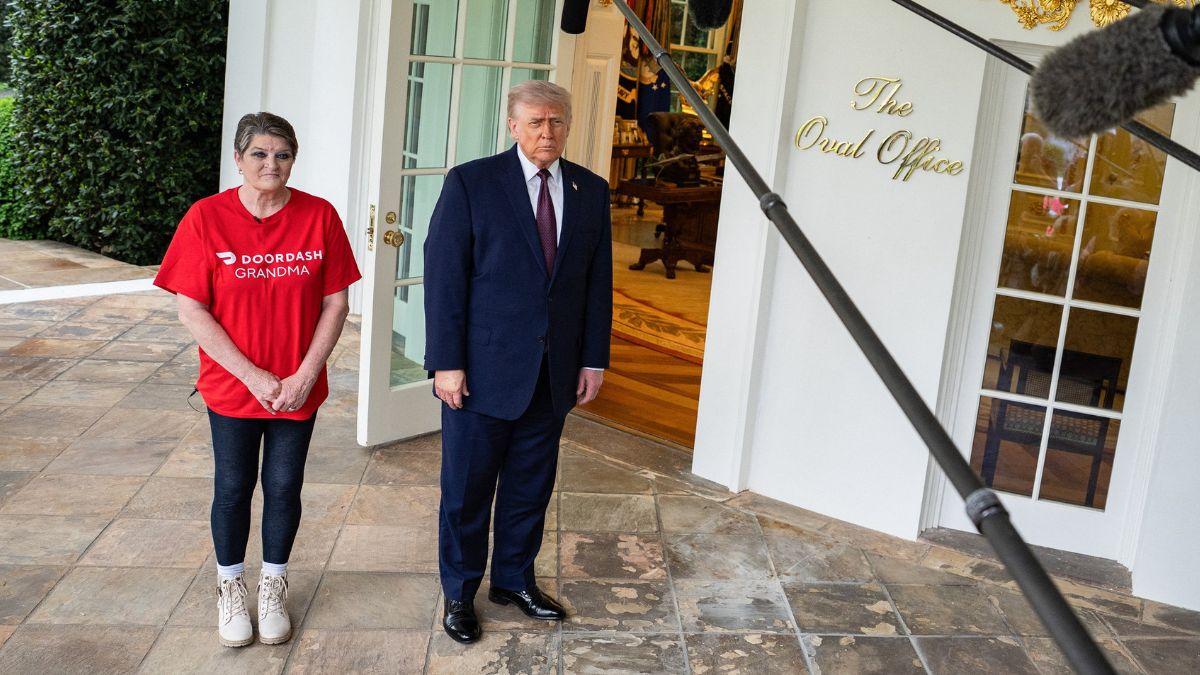 image of The pair did a press conference together.