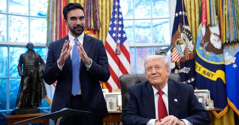 Photo of Zohran Mamdani and Donald Trump.