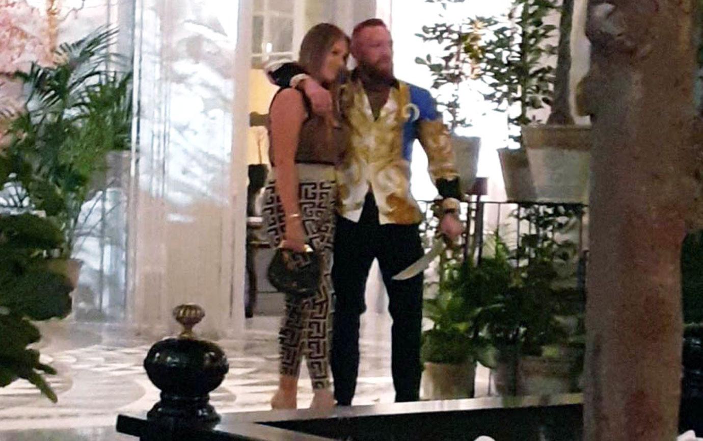 conor mcgregor all smiles in rome two days after scuffle with italian dj