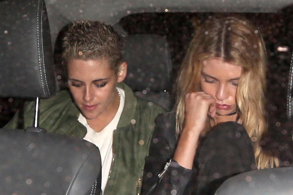 Kristen Stewart and Stella Maxwell dine out at The Nice Guy