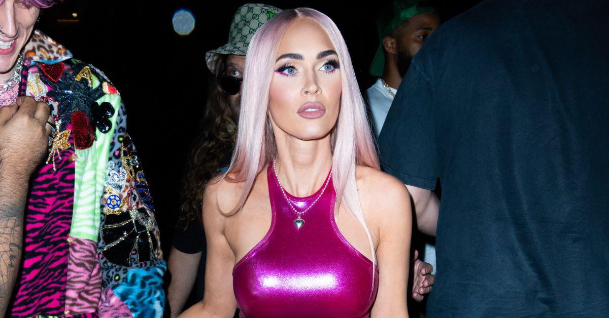 Image of Megan Fox is a mom to Saga, who turns 1 at the end of March.