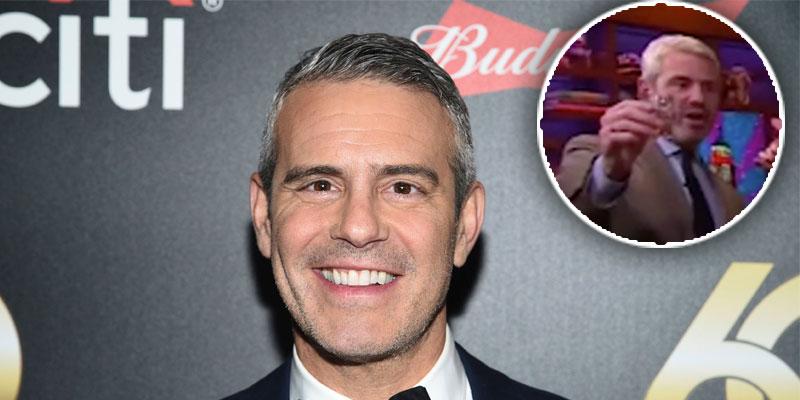 Andy Cohen Breaks His Sobriety Streak On ‘WWHL’