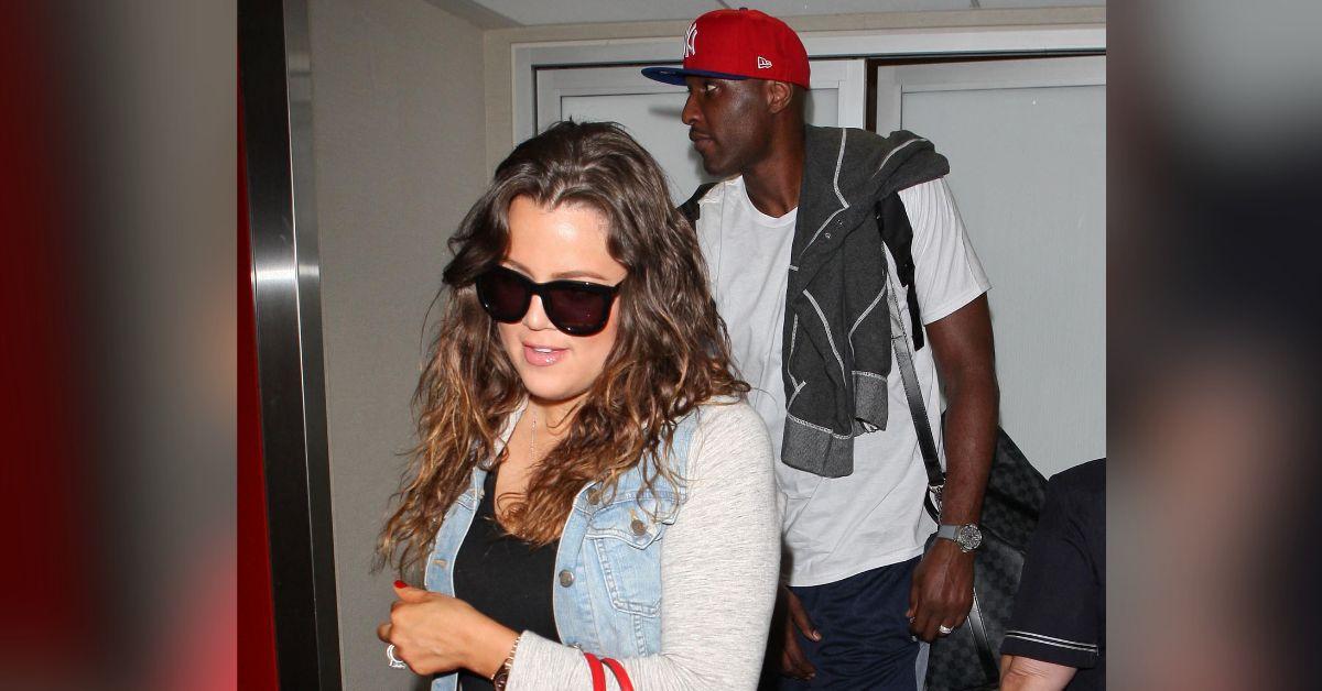 Image of Khloé Kardashian was married to Lamar Odom for approximately seven years.
