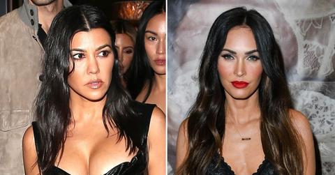 kourntey kardashian travis barker double date megan fox machine gun kelly las vegas