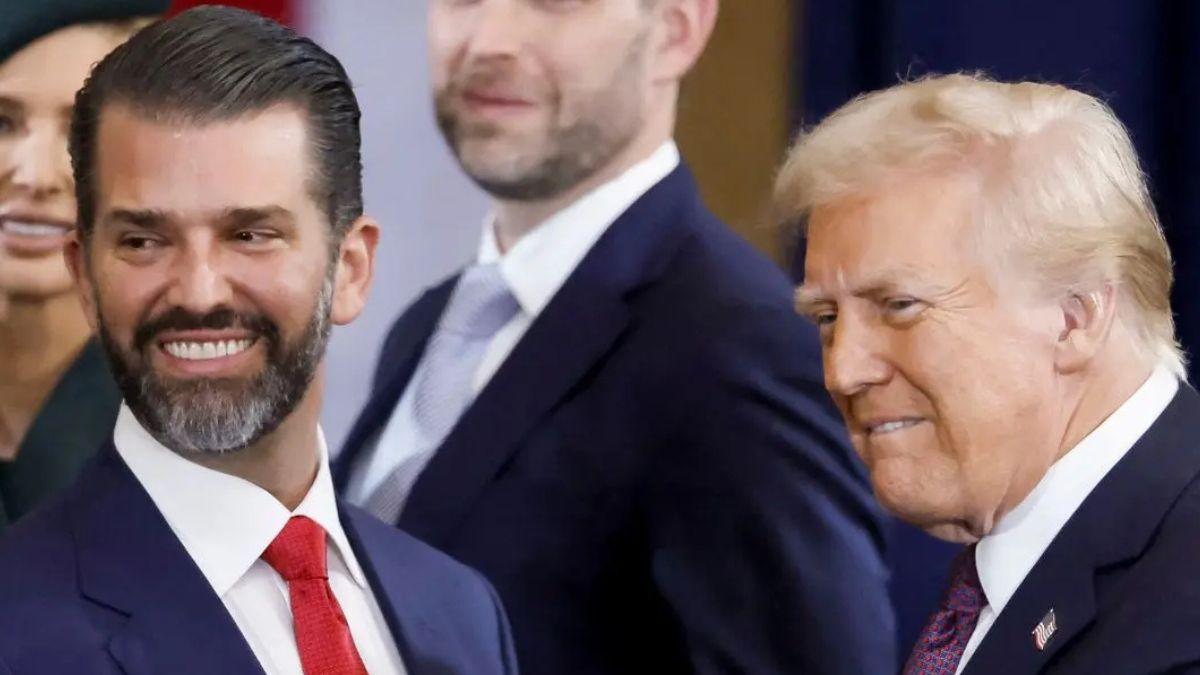 image of Donald trump and don jr