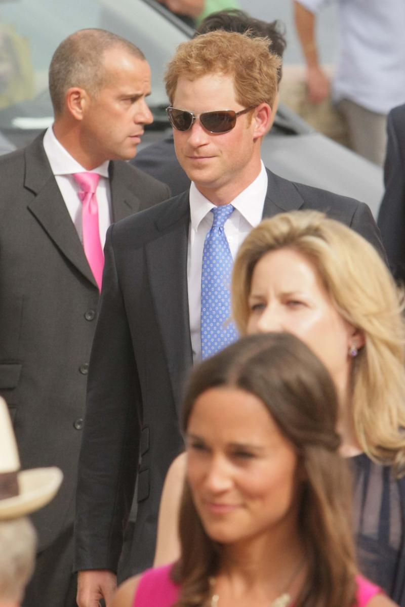 Prince Harry attends wedding in Monopoli