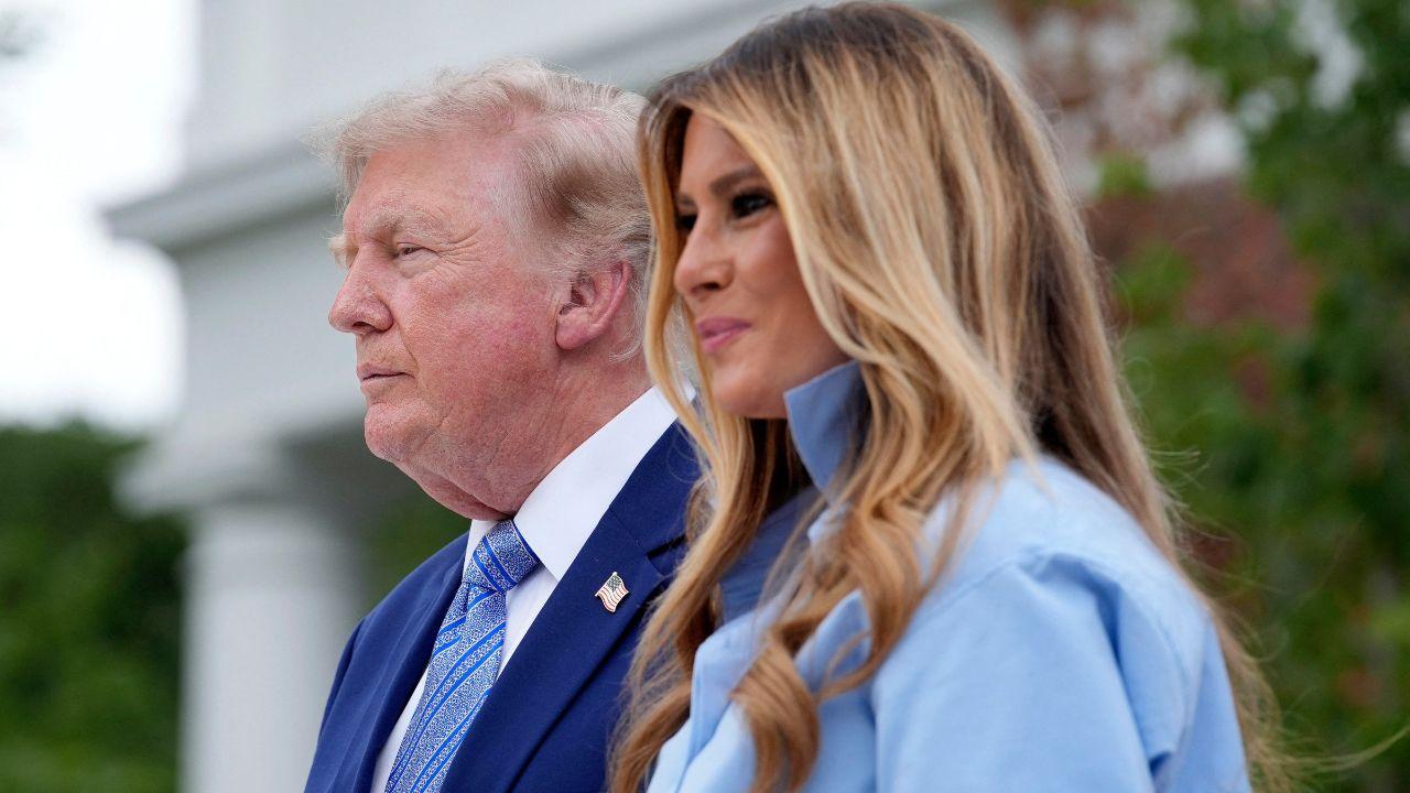 Image of Melania Trump was given a permanent residency category nicknamed the 'Einstein visa' in 2001.