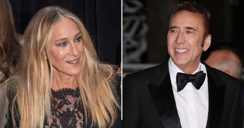 Composite photo of Sarah Jessica Parker and Nicolas Cage