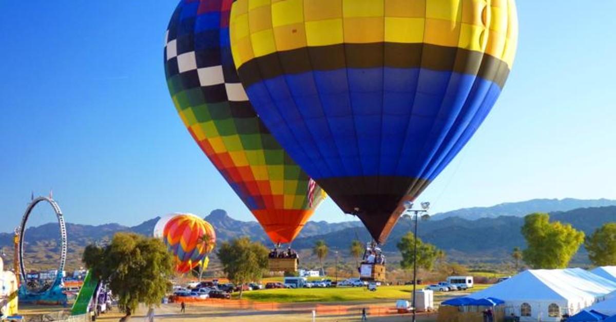 Nation's Largest Balloon Festival Returns To Lake Havasu City In January
