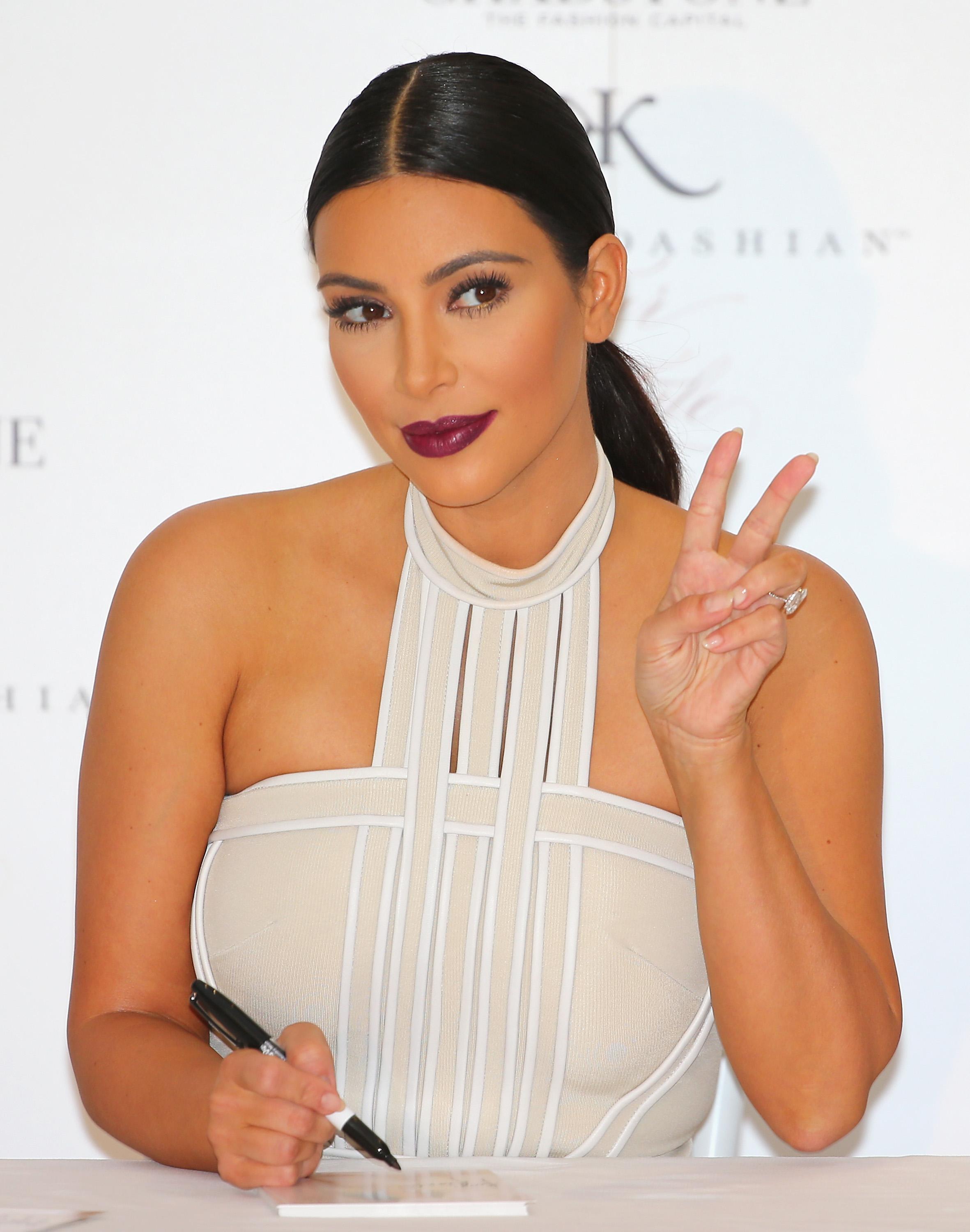 Kim Kardashian Promotes Her New Fragrance &quot;Fleur Fatale&quot; In Melbourne