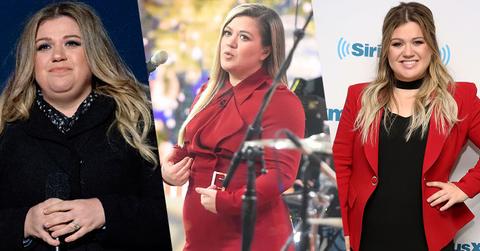 kelly clarkson weight gain wardrobe