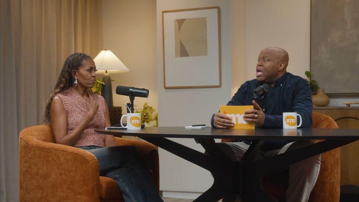 Image of Michelle Obama initially planned to get just 'a few' piercings.