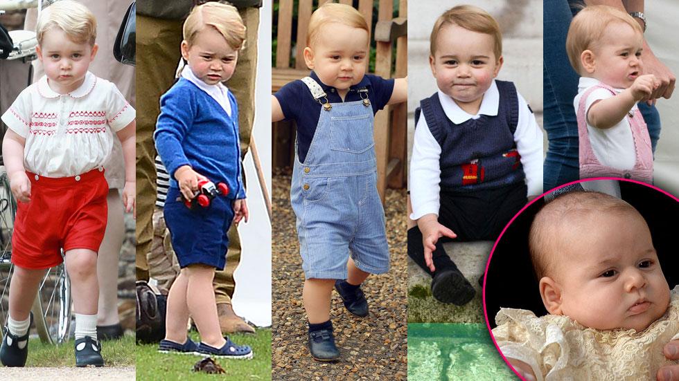 Prince george birthday to cute photo faces 10