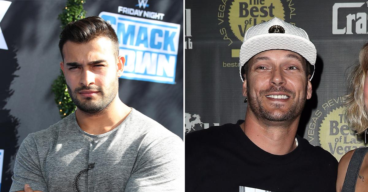 sam asghari majorly trolls professional baby daddy kevin federline pp