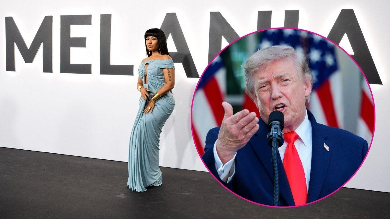 Image of Nicki Minaj and Donald Trump